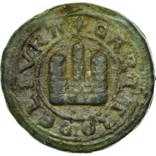 France, 1/4 Livre, Poids de Toulouse, History, 1239, TTB, Bronze