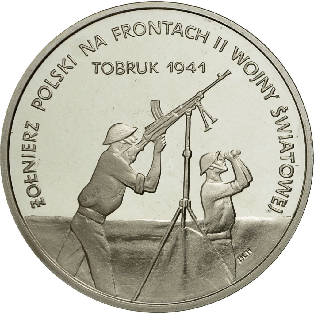 Coin, Poland, 100000 Zlotych, 1991, MS(63), Silver, KM:238