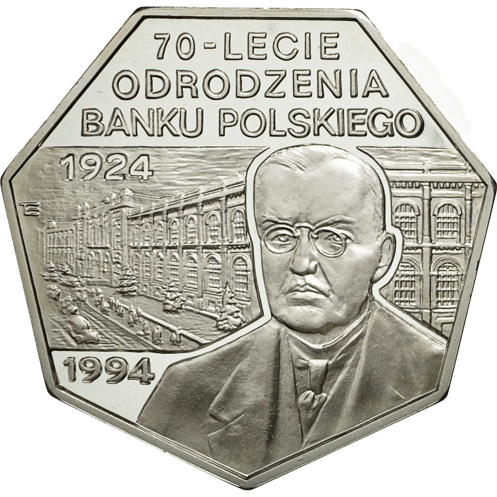 Coin, Poland, 300000 Zlotych, 1994, MS(63), Silver, KM:264