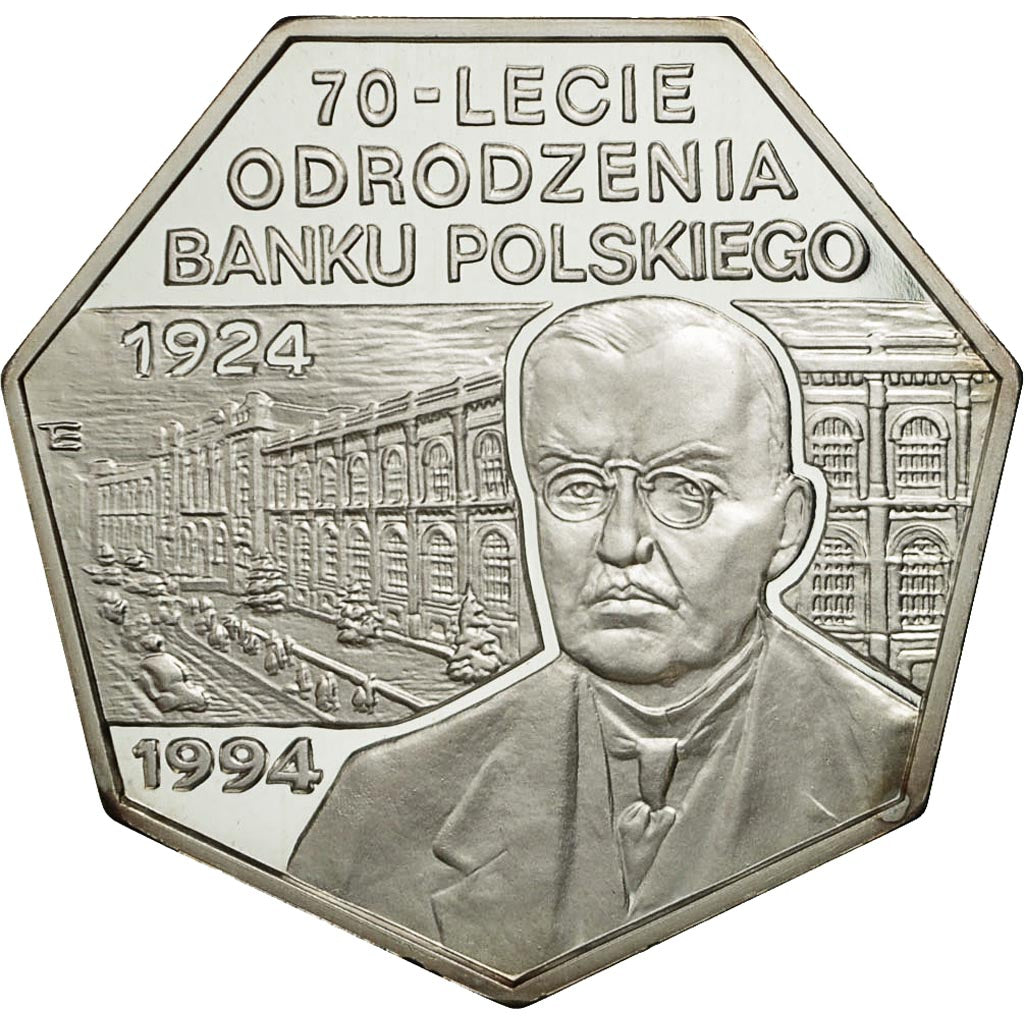 Coin, Poland, 300000 Zlotych, 1994, MS(63), Silver, KM:264