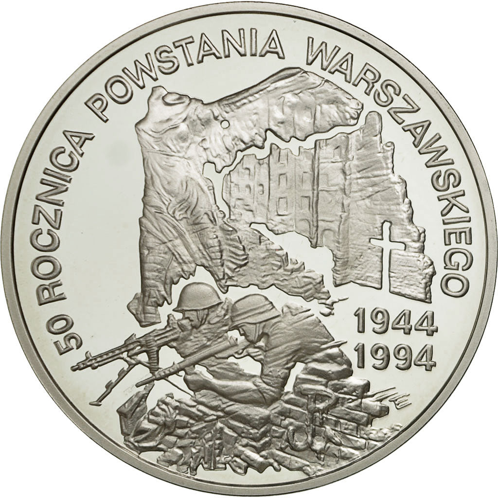 Coin, Poland, 300000 Zlotych, 1994, MS(63), Silver, KM:269