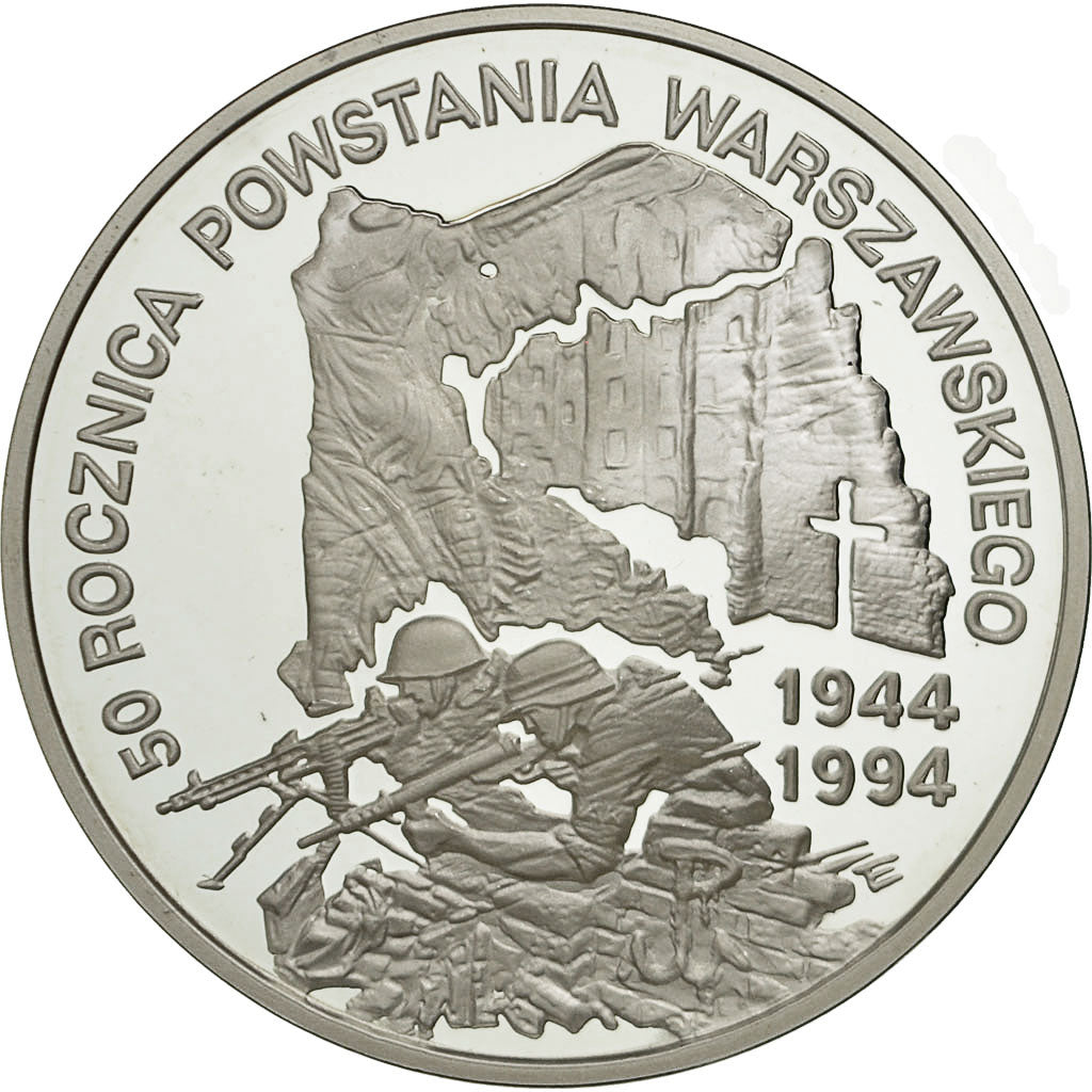 Coin, Poland, 300000 Zlotych, 1994, MS(63), Silver, KM:269