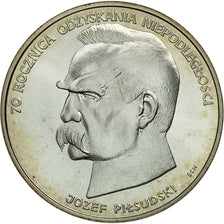 Coin, Poland, 50000 Zlotych, 1988, MS(63), Silver, KM:180