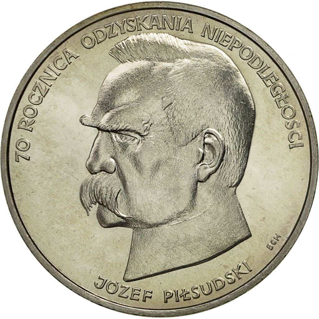 Coin, Poland, 50000 Zlotych, 1988, MS(63), Silver, KM:180