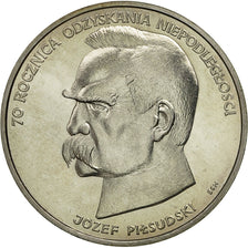 Coin, Poland, 50000 Zlotych, 1988, MS(63), Silver, KM:180