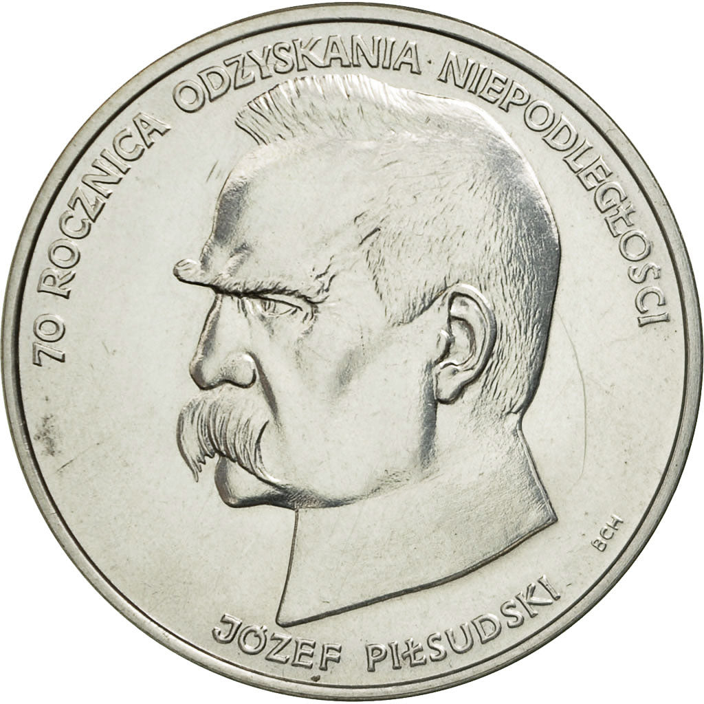 Coin, Poland, 50000 Zlotych, 1988, MS(63), Silver, KM:180