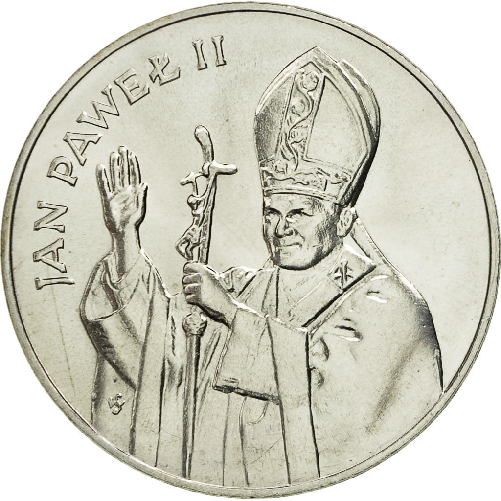 Coin, Poland, 10000 Zlotych, 1987, Warsaw, MS(63), Silver, KM:164