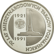 Coin, Poland, 200000 Zlotych, 1991, MS(63), Silver, KM:242
