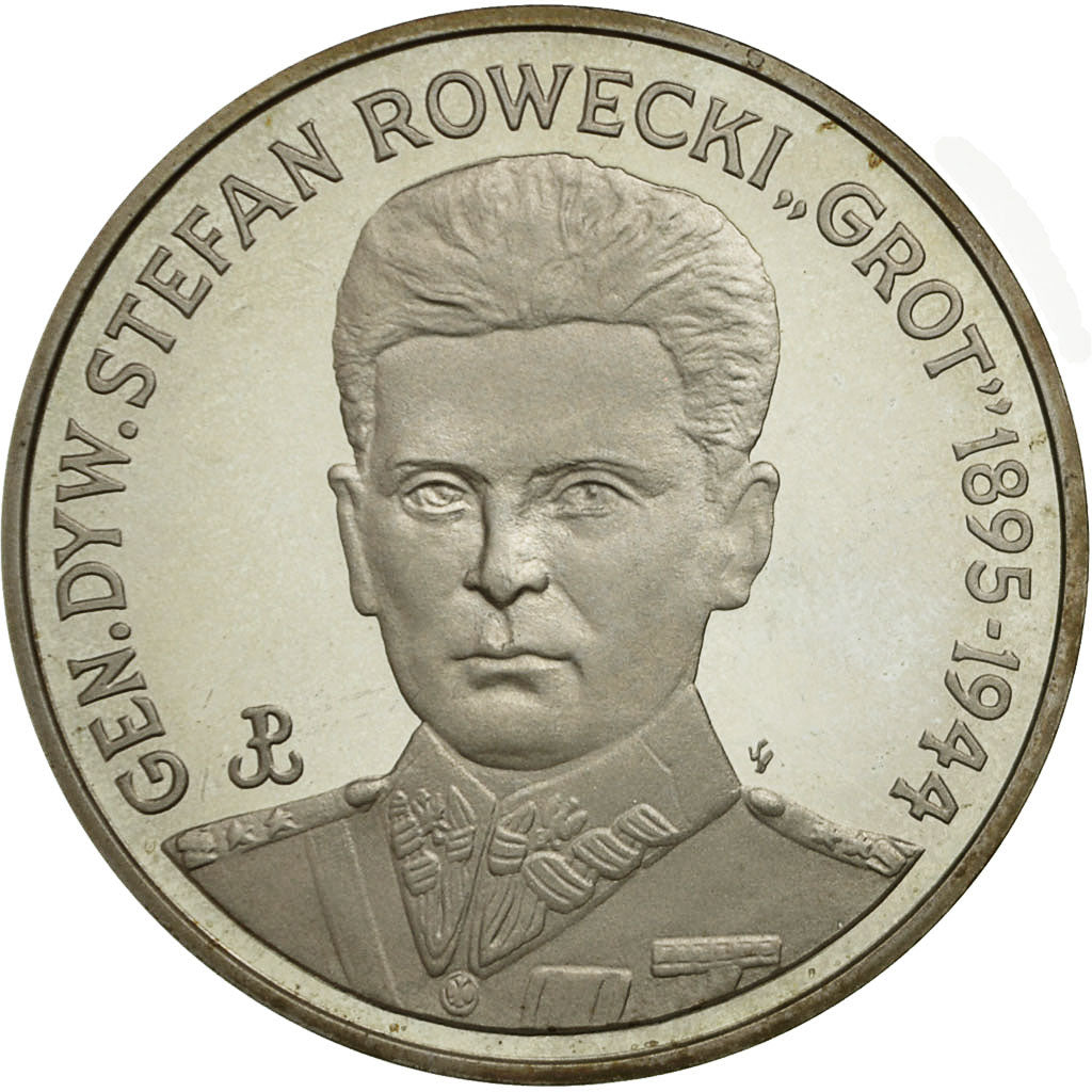 Coin, Poland, 200000 Zlotych, 1990, MS(63), Silver, KM:240