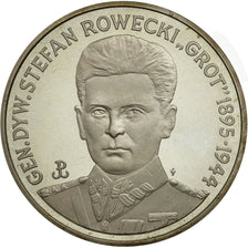 Coin, Poland, 200000 Zlotych, 1990, MS(63), Silver, KM:240