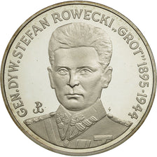 Coin, Poland, 200000 Zlotych, 1990, MS(63), Silver, KM:240
