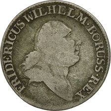 Moneta, Stati tedeschi, PRUSSIA, Friedrich Wilhelm II, 4 Groschen, 1796, Berlin