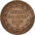 Moneda, Estados italianos, PAPAL STATES, Pius IX, Mezzo (1/2) Baiocco, 1849