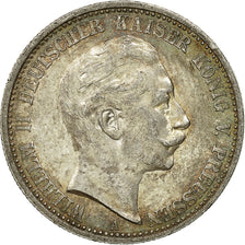 Münze, Deutsch Staaten, PRUSSIA, Wilhelm II, 2 Mark, 1905, Berlin, VZ, Silber