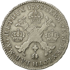 Coin, AUSTRIAN NETHERLANDS, Maria Theresa, 1/2 Kronenthaler, 1758, Bruxelles