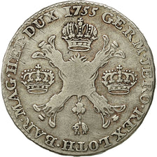 Coin, AUSTRIAN NETHERLANDS, Maria Theresa, 1/2 Kronenthaler, 1755, Antwerp