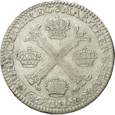 Coin, AUSTRIAN NETHERLANDS, Maria Theresa, 1/2 Kronenthaler, 1757, Antwerp