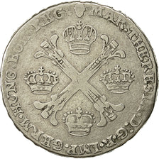 Coin, AUSTRIAN NETHERLANDS, Maria Theresa, 1/2 Kronenthaler, 1763, Bruxelles