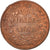 Monnaie, INDIA-BRITISH, 1/2 Anna, 1835, TB+, Cuivre, KM:447.1