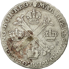 Coin, AUSTRIAN NETHERLANDS, Maria Theresa, 1/2 Kronenthaler, 1764, Bruxelles