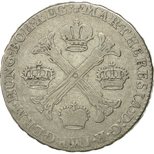 Coin, AUSTRIAN NETHERLANDS, Maria Theresa, 1/2 Kronenthaler, 1766, Bruxelles