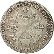 Coin, AUSTRIAN NETHERLANDS, Maria Theresa, 1/2 Kronenthaler, 1766, Bruxelles