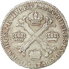 Coin, AUSTRIAN NETHERLANDS, Maria Theresa, 1/2 Kronenthaler, 1766, Bruxelles