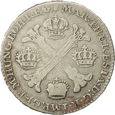 Monnaie, AUSTRIAN NETHERLANDS, Maria Theresa, 1/2 Kronenthaler, 1771, Bruxelles