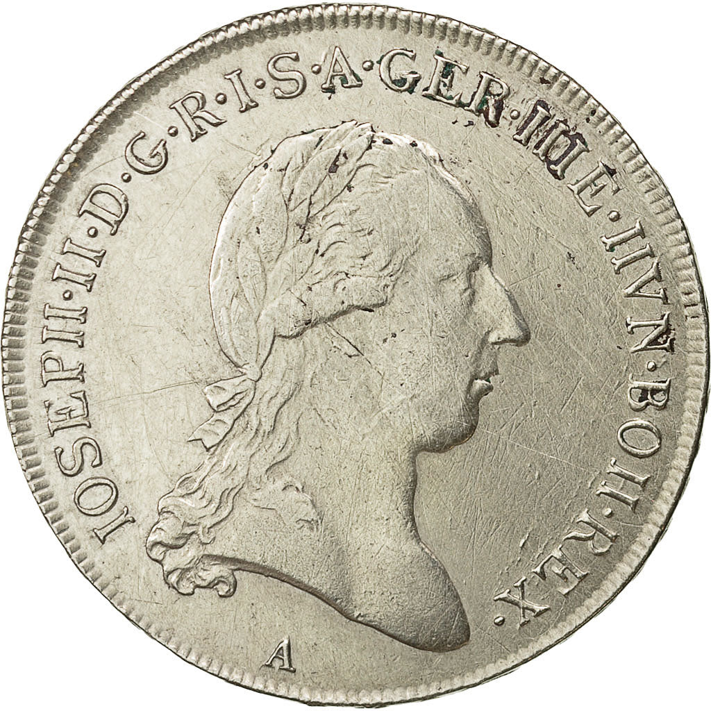 Coin, AUSTRIAN NETHERLANDS, Joseph II, 1/2 Kronenthaler, 1789, Vienne