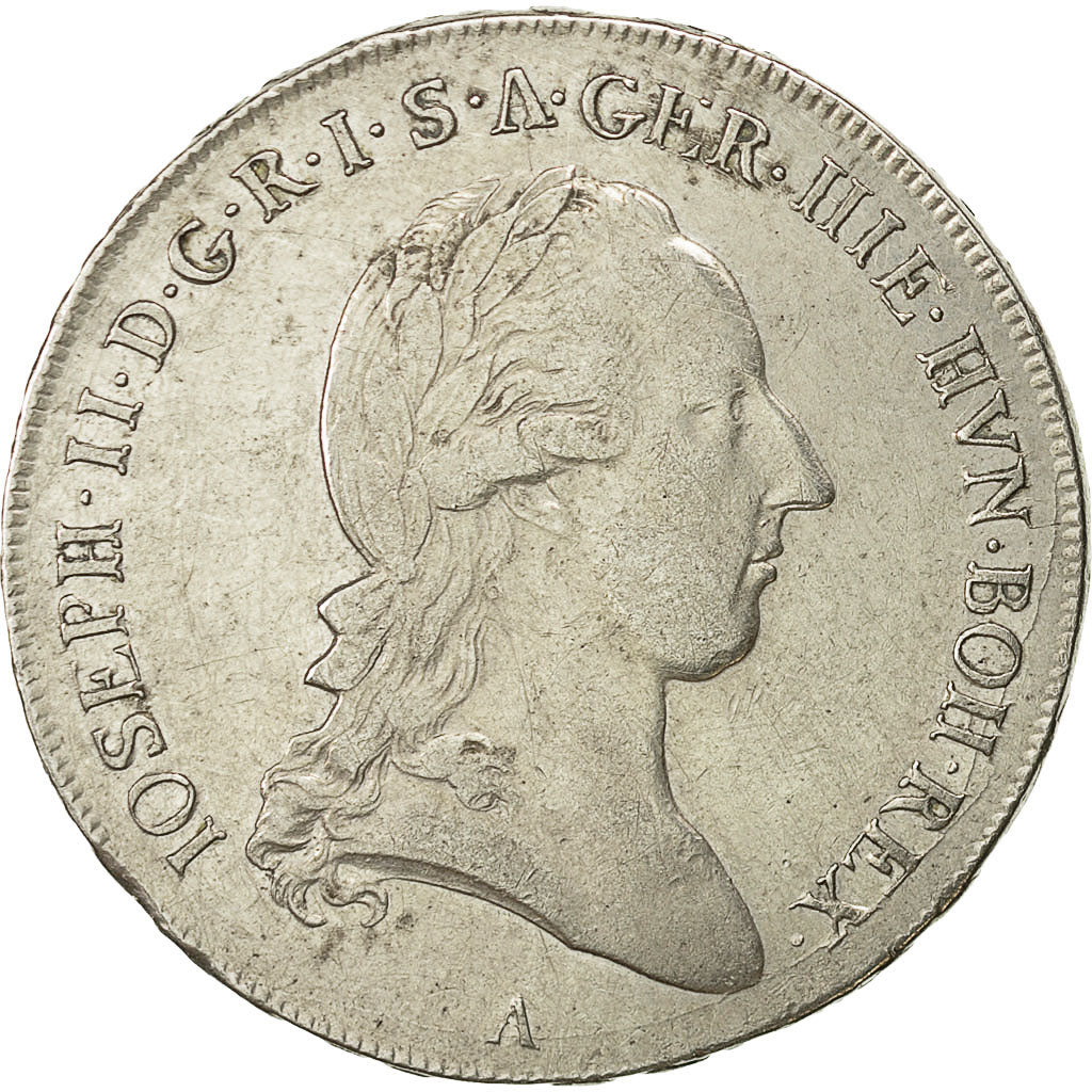 Coin, AUSTRIAN NETHERLANDS, Joseph II, 1/2 Kronenthaler, 1789, Vienne