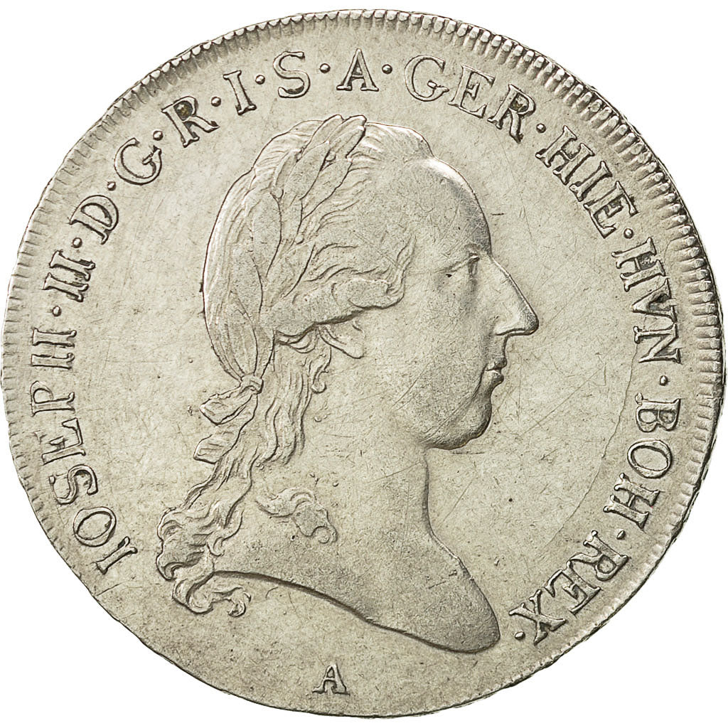Coin, AUSTRIAN NETHERLANDS, Joseph II, 1/2 Kronenthaler, 1789, Vienne