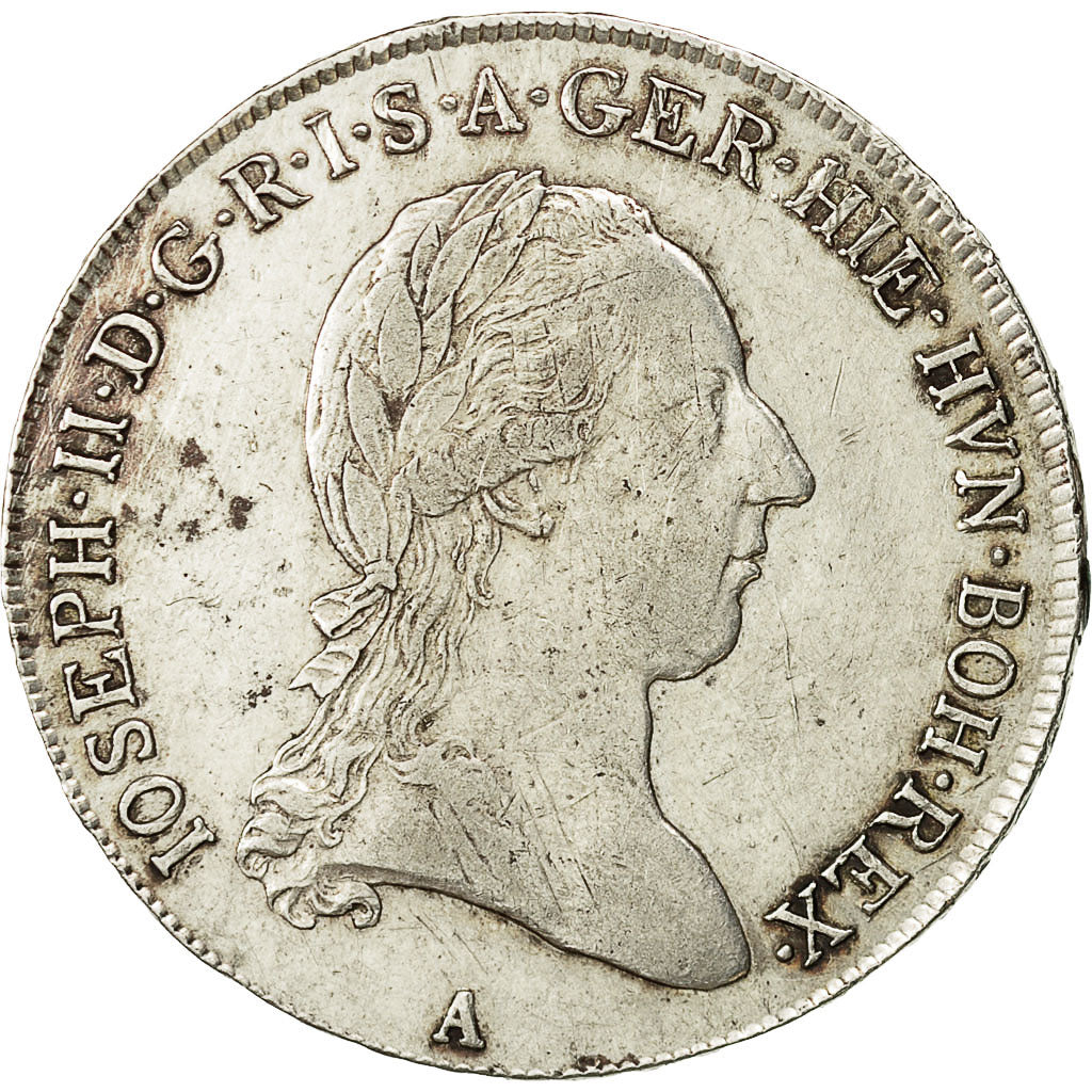 Coin, AUSTRIAN NETHERLANDS, Joseph II, 1/2 Kronenthaler, 1789, Vienne