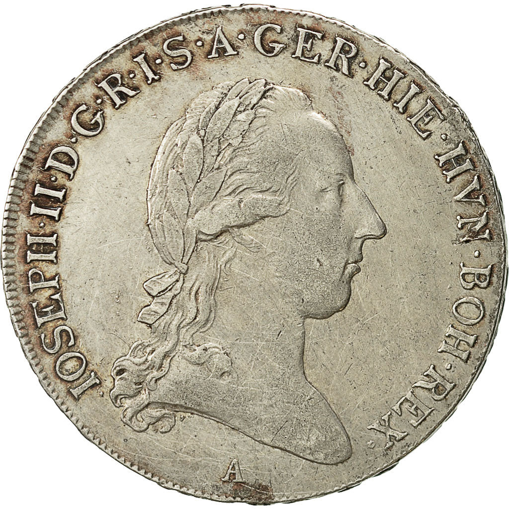 Coin, AUSTRIAN NETHERLANDS, Joseph II, 1/2 Kronenthaler, 1789, Vienne