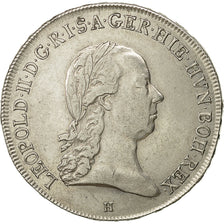 Coin, AUSTRIAN NETHERLANDS, Leopold II, 1/2 Kronenthaler, 1791, Günzburg