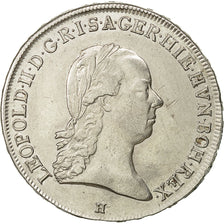 Coin, AUSTRIAN NETHERLANDS, Leopold II, 1/2 Kronenthaler, 1791, Günzburg