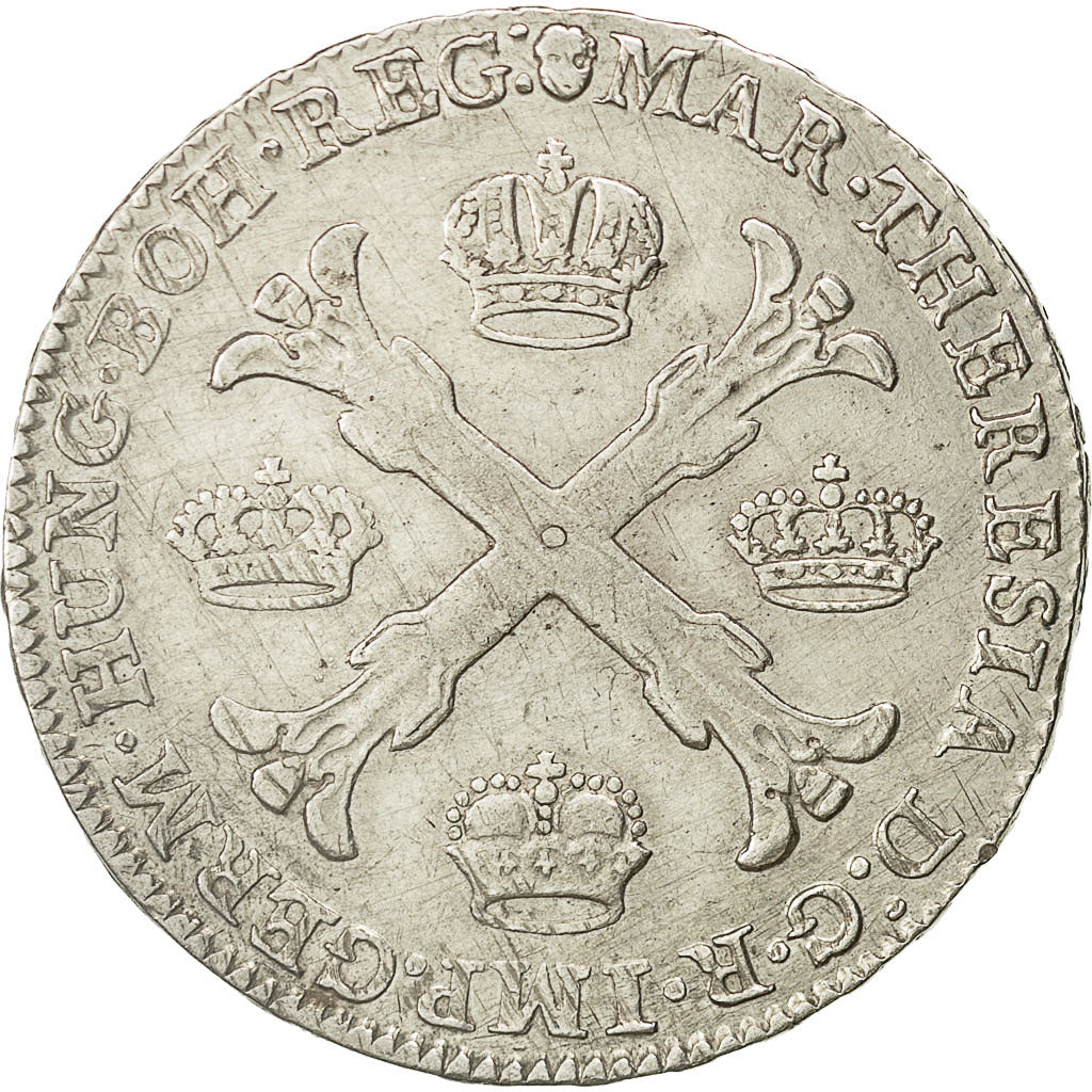 Coin, AUSTRIAN NETHERLANDS, Maria Theresa, Kronenthaler, 1765, Bruxelles