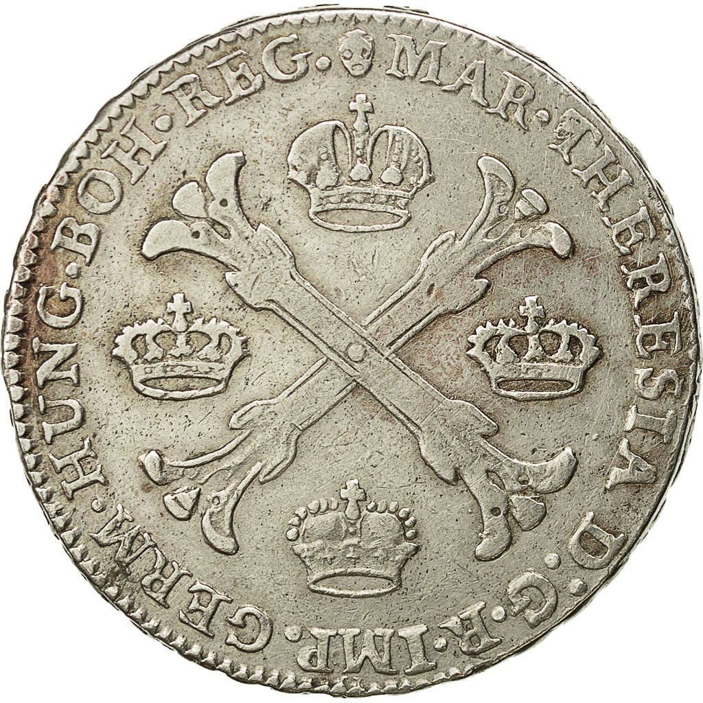 Coin, AUSTRIAN NETHERLANDS, Maria Theresa, Kronenthaler, 1765, Bruxelles