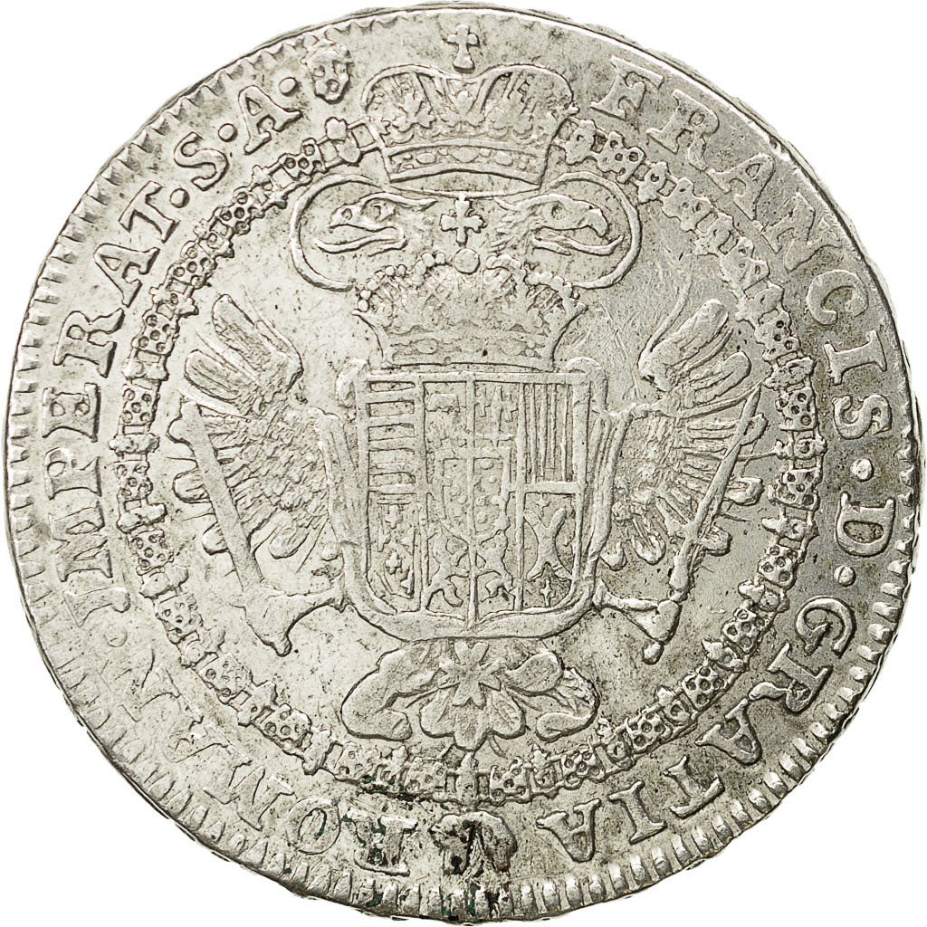 Coin, AUSTRIAN NETHERLANDS, Maria Theresa, Kronenthaler, 1763, Bruxelles