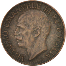 Coin, Italy, Vittorio Emanuele III, 5 Centesimi, 1931, Rome, EF(40-45), Bronze