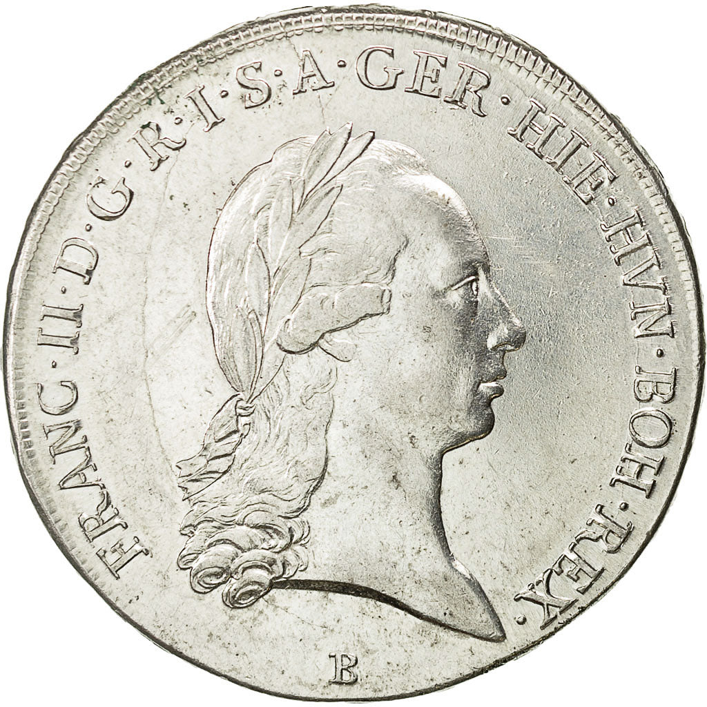 Moneta, Paesi Bassi austriaci, Franz II, Kronenthaler, 1793, Kremnitz, SPL-