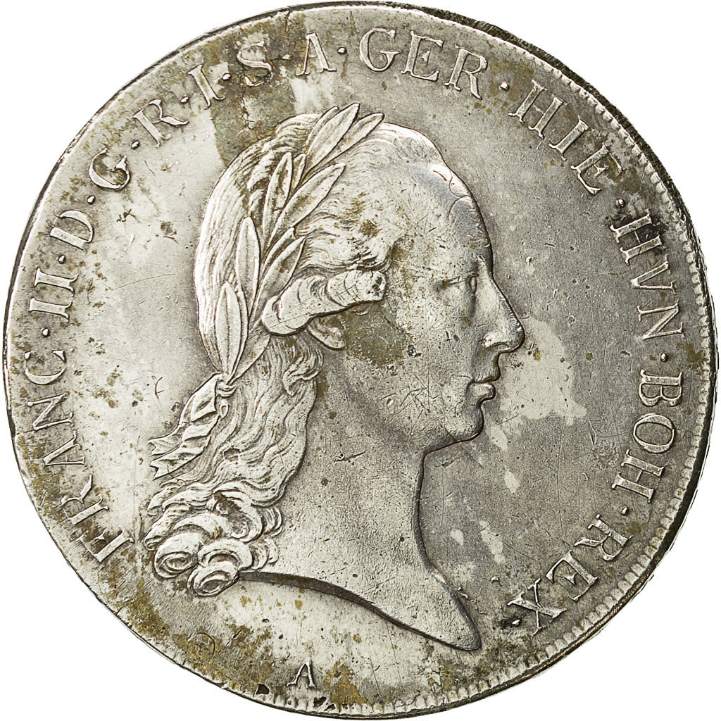 Coin, AUSTRIAN NETHERLANDS, Franz II, Kronenthaler, 1793, Vienne, EF(40-45)