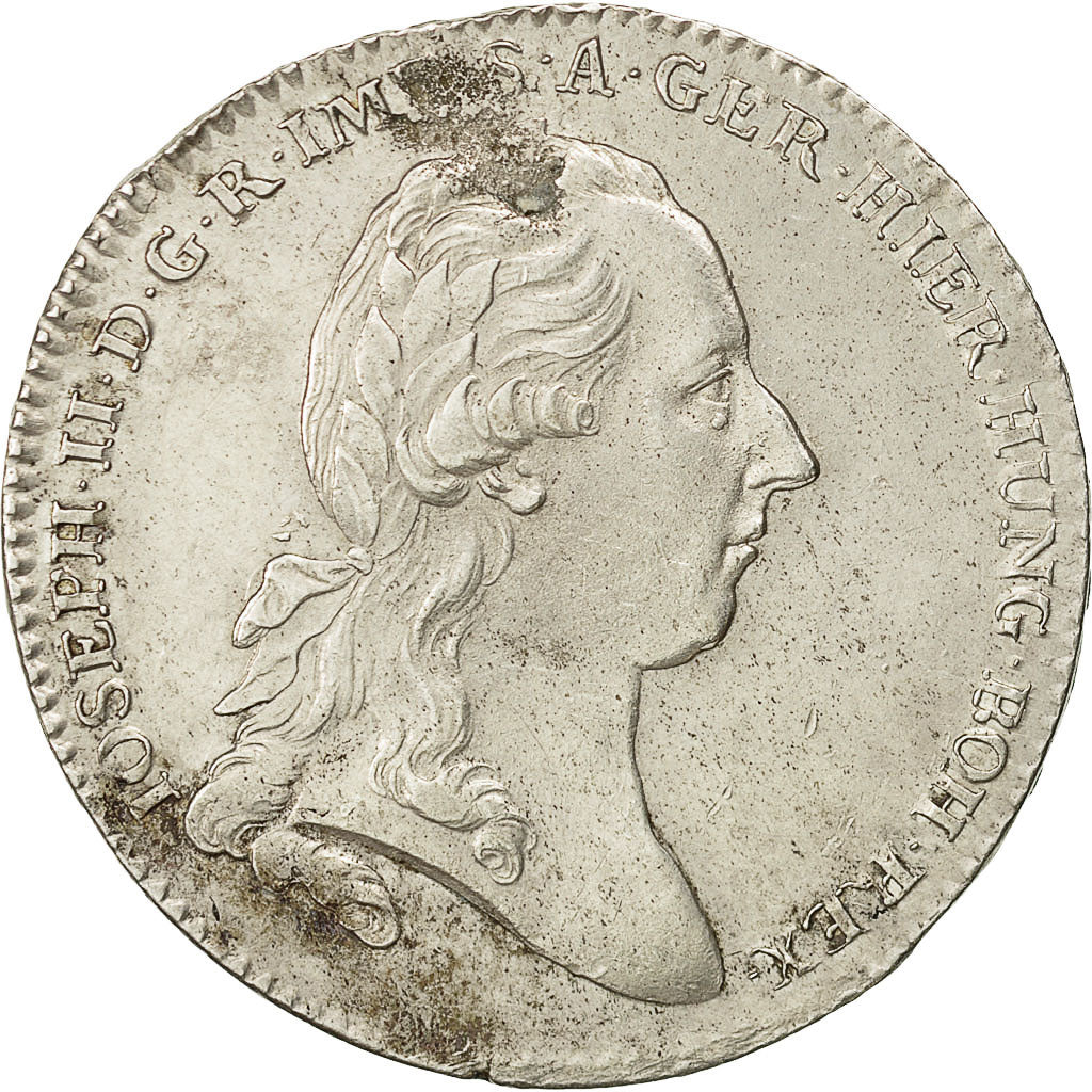 Coin, AUSTRIAN NETHERLANDS, Joseph II, Kronenthaler, 1784, Bruxelles, EF(40-45)