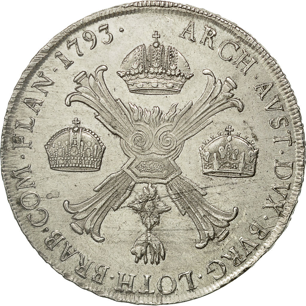 Coin, ITALIAN STATES, MILAN, Franz II, Crocione, Kronenthaler, 1793, Milan