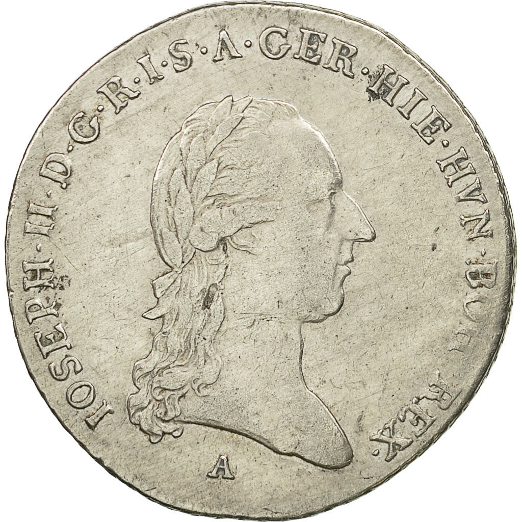 Coin, AUSTRIAN NETHERLANDS, Joseph II, 1/4 Kronenthaler, 1788, Vienne