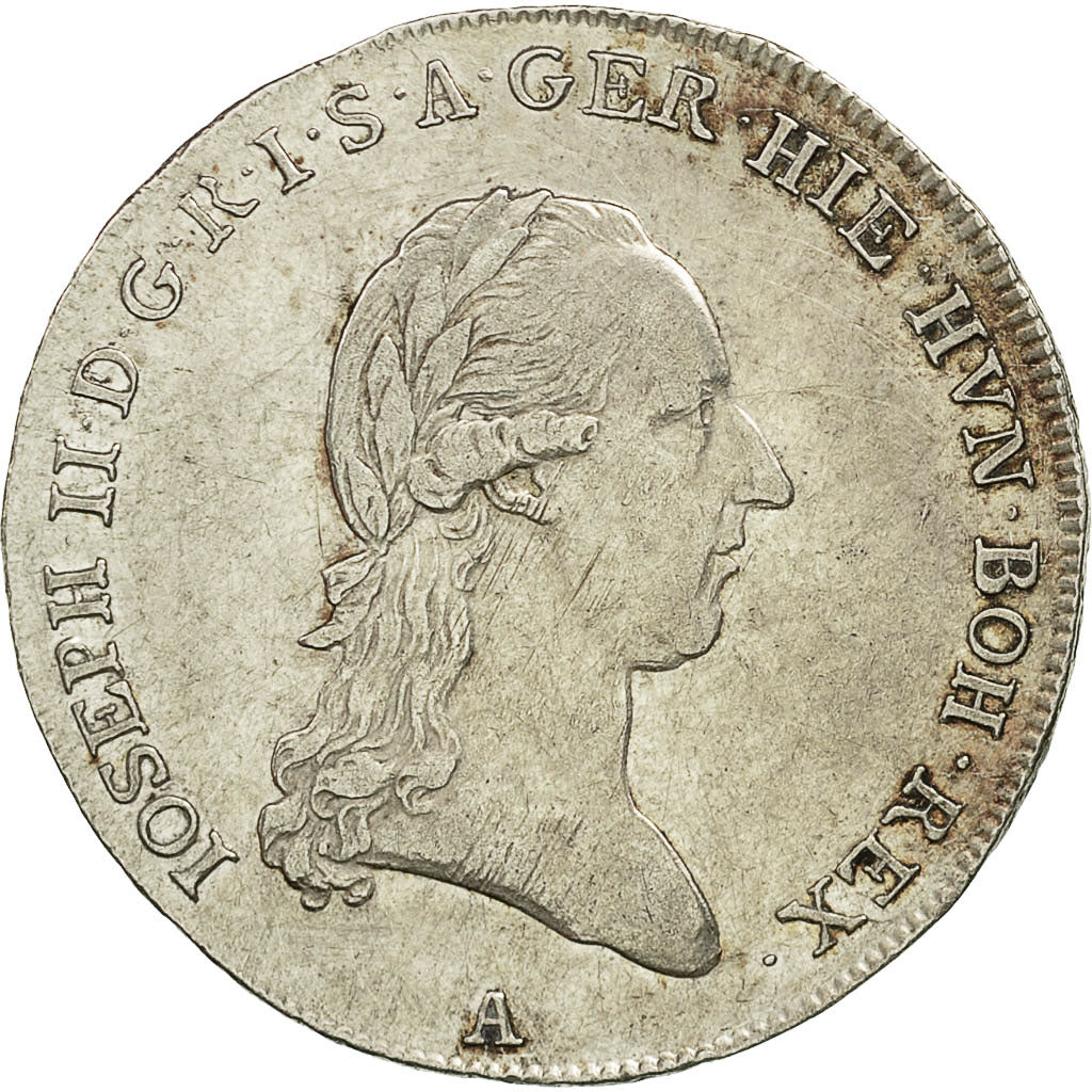 Coin, AUSTRIAN NETHERLANDS, Joseph II, 1/4 Kronenthaler, 1790, Vienne