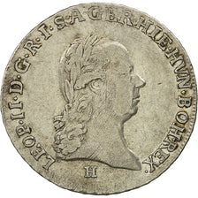 Coin, AUSTRIAN NETHERLANDS, Leopold II, 1/4 Kronenthaler, 1791, Günzburg