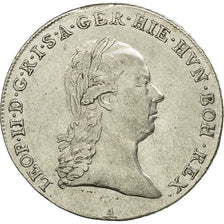 Moneta, Paesi Bassi austriaci, Leopold II, 1/4 Kronenthaler, 1792, Vienne, BB