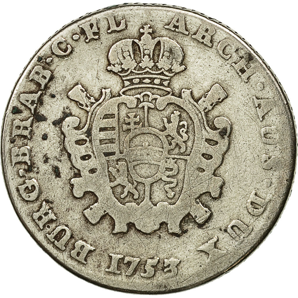 Coin, AUSTRIAN NETHERLANDS, Maria Theresa, 2 Escalins, 2 Schellings, 1753