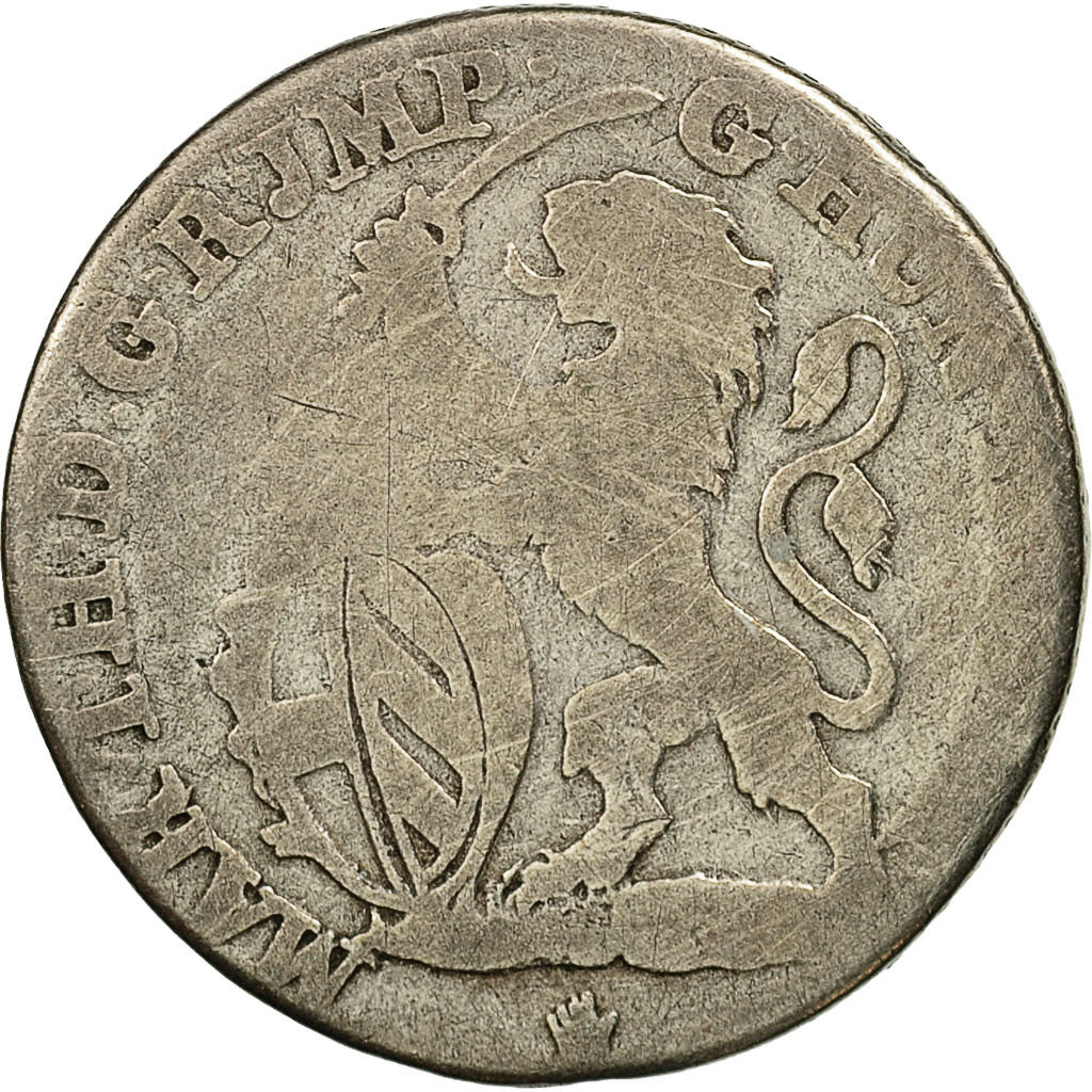Coin, AUSTRIAN NETHERLANDS, Maria Theresa, Escalin, Schelling, 1750, Antwerp