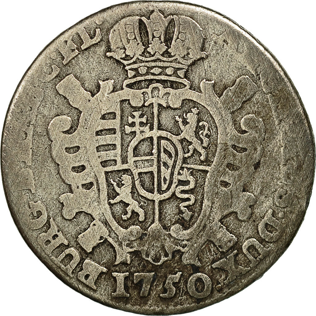 Coin, AUSTRIAN NETHERLANDS, Maria Theresa, Escalin, Schelling, 1750, Antwerp